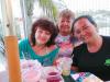 Jackie, Denise & Kelly enjoying music & cold libations at Coconuts Beach Bar & Grill.