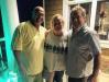 Bobby Wilkinson poses with Mike Pinto & Carolyn at Lighthouse Sound.  Check Bobby's Coconut appearances in Who's Where When with Joe Smooth on Mondays.
