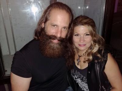 John Petrucci mit talentierter, Ehefrau Rena Sands 